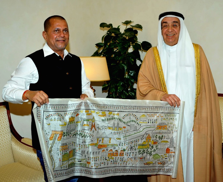 Dr Samanta Visit To Shaikh Mohd Office