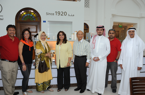 Dr Jemilah Mahmood Visit To Bab Al Bahrain - Riffa Fort