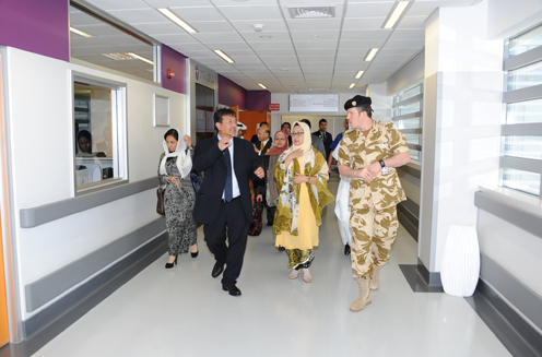 Dr Jemilah Mahmood Visit To King Hamad Hospital - Country Club 25 May 2013